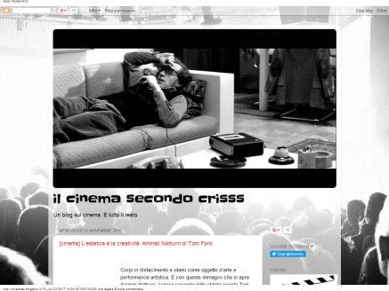 Il cinema secondo Criss
